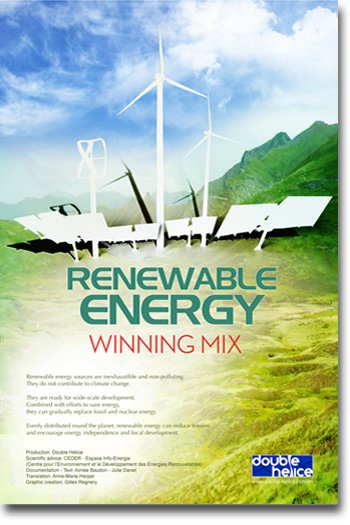 Renewable energy, winning mix